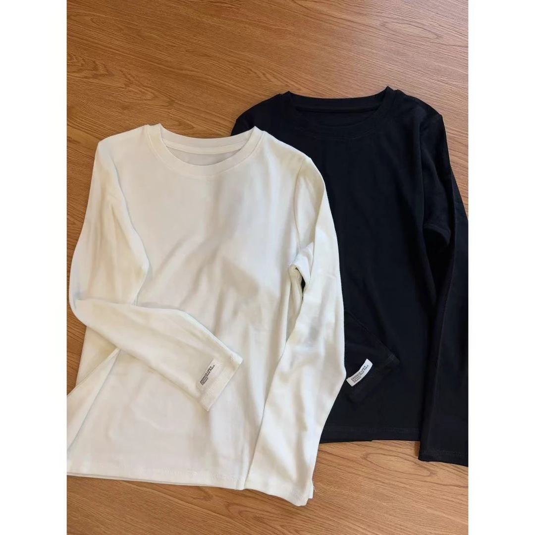 苗苗家【慕斯贴标体】简约百搭常规版上衣