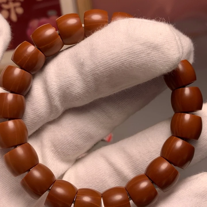 木质橄榄核中段手串