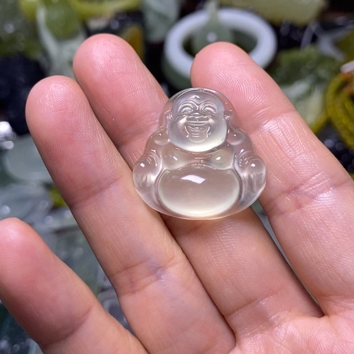 岫玉未镶嵌岫玉挂件