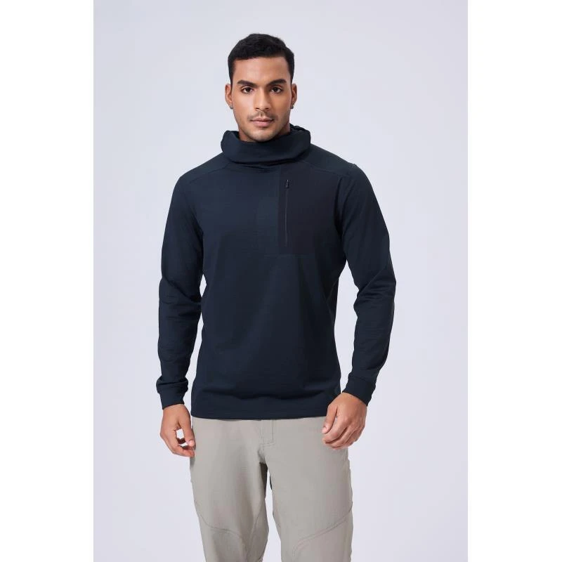 飞禽-滑雪保暖抓绒帽衫户外卫衣速干防水5849