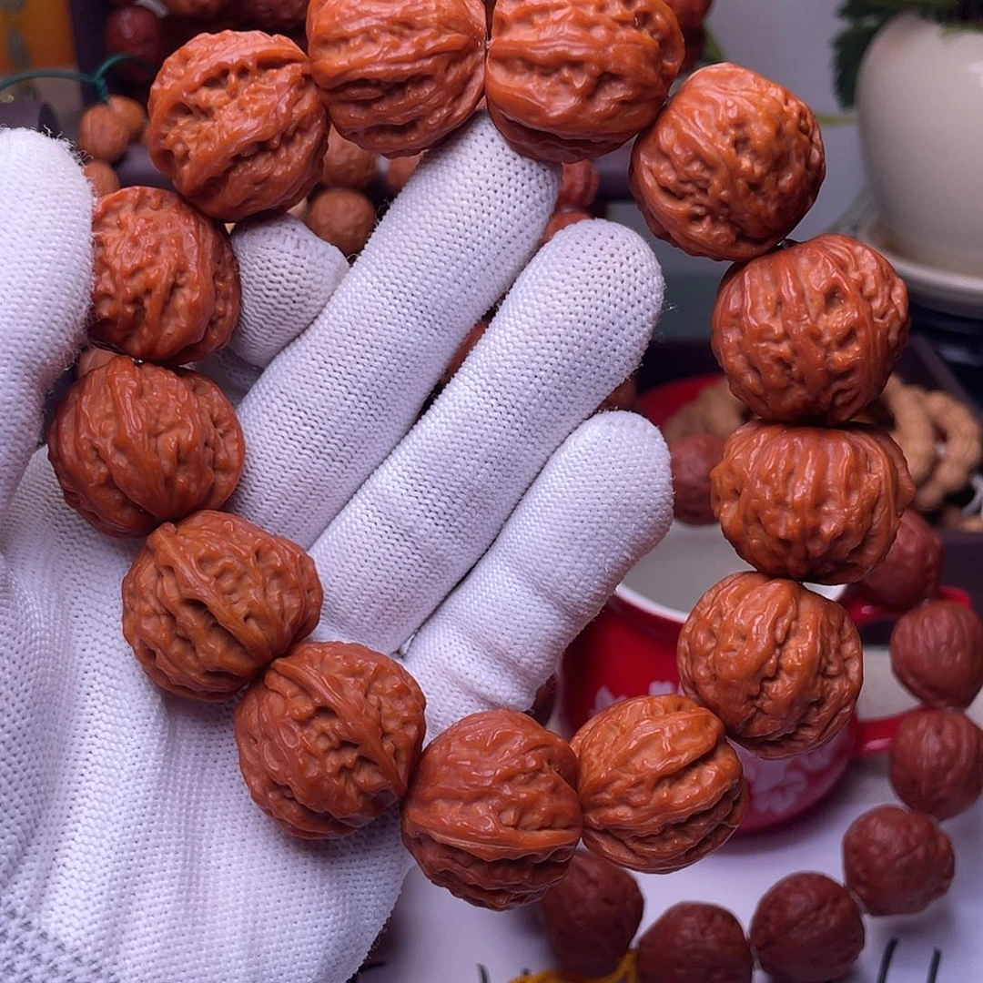 文玩核桃手串秋子