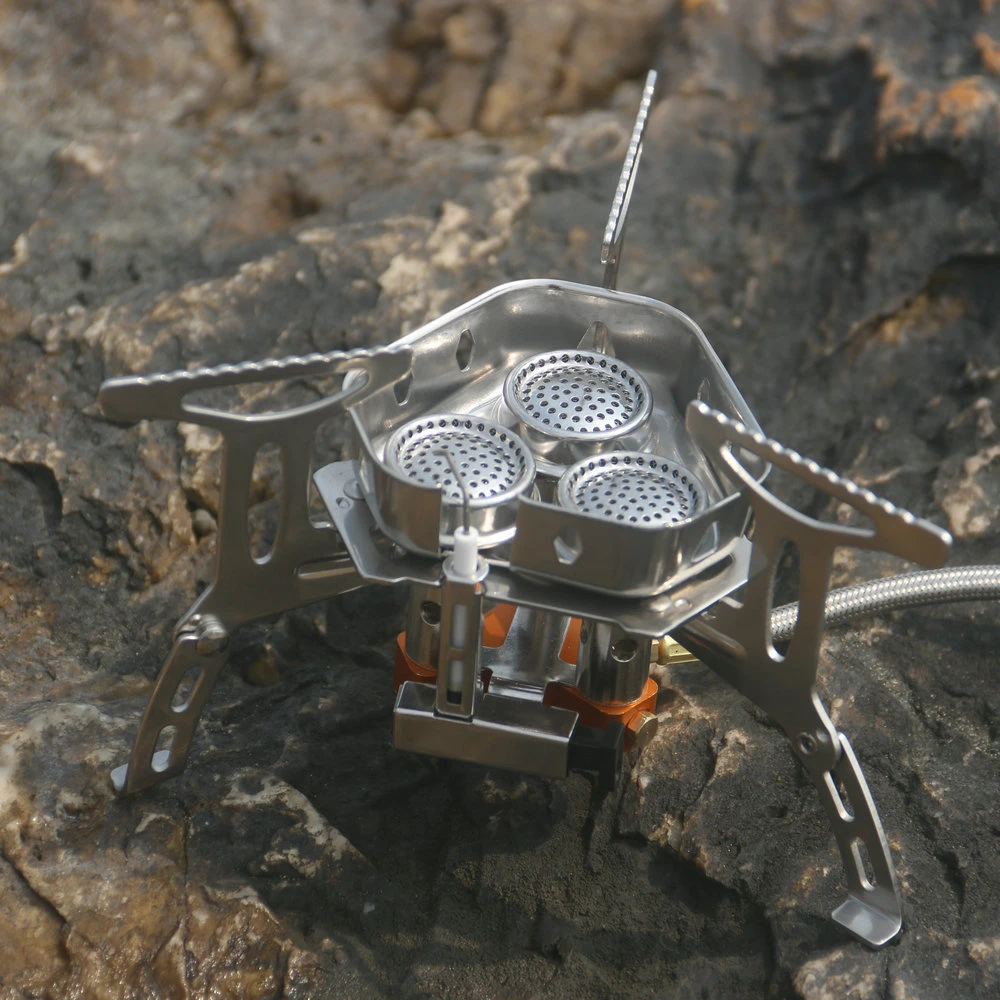 无烟炉具炉子卡磁炉便携式户外迷你野营炉头炉分体式野炊气炉炉灶