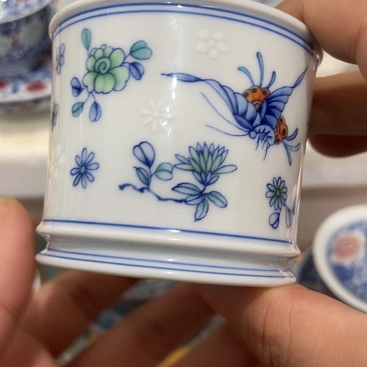 陶摆件景德镇陶瓷主人杯223