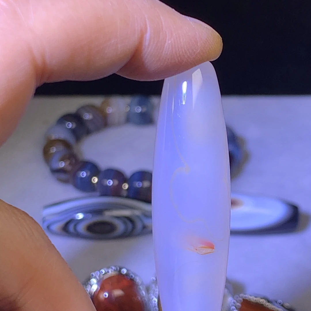 玛瑙/玉髓合金颈饰