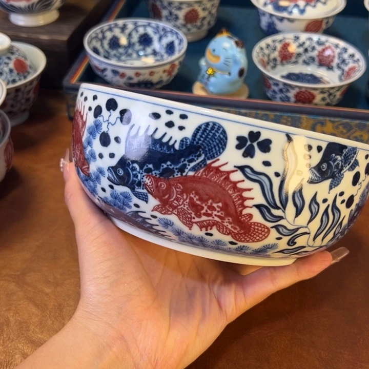 瓷片景德镇陶瓷手工手绘