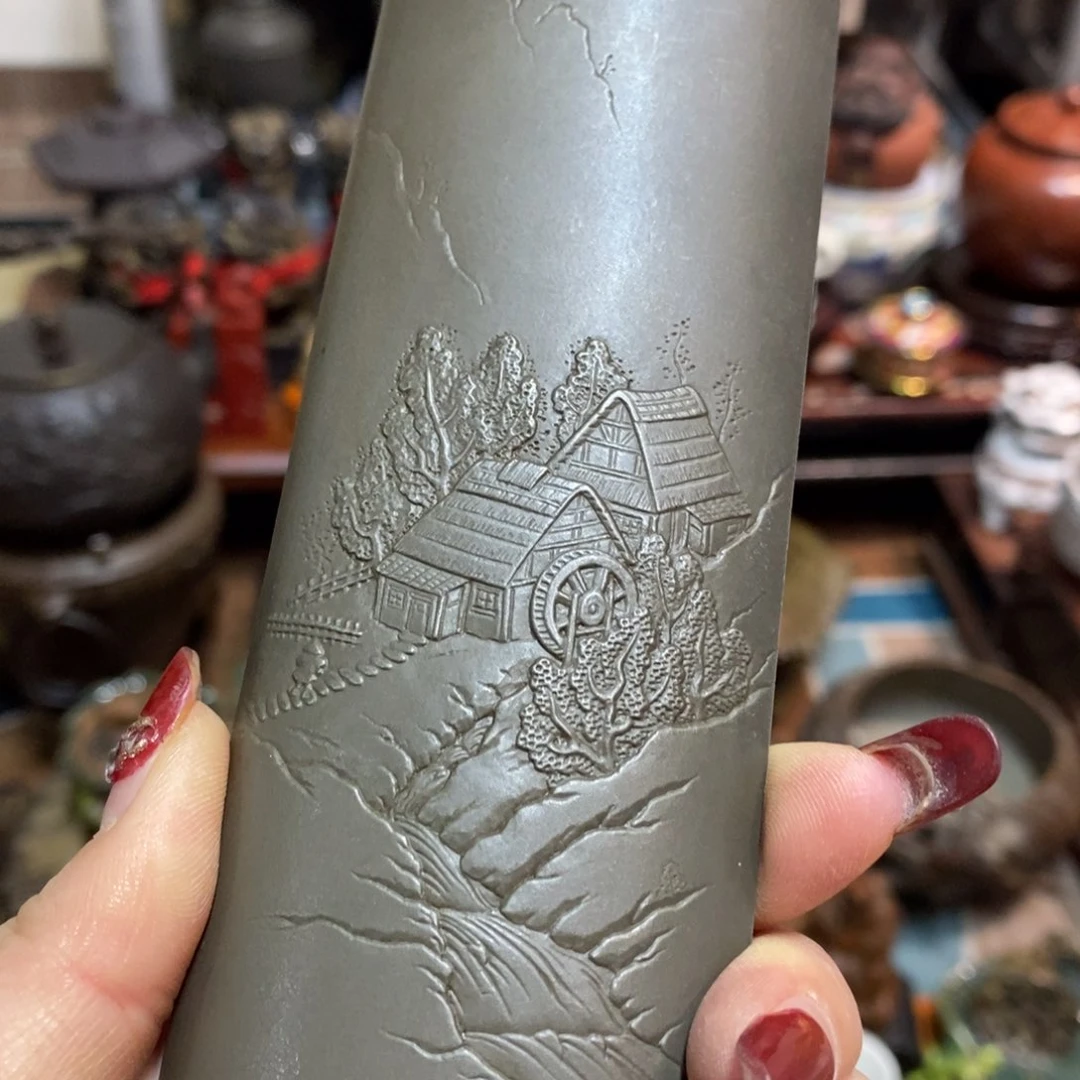 紫砂茶壶密胺手绘陶瓷