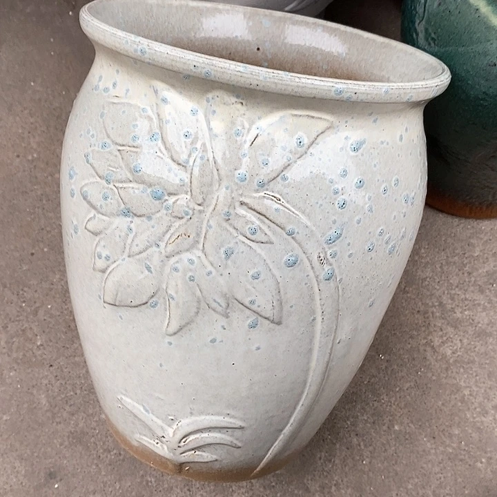 紫砂花盆正品口20高25