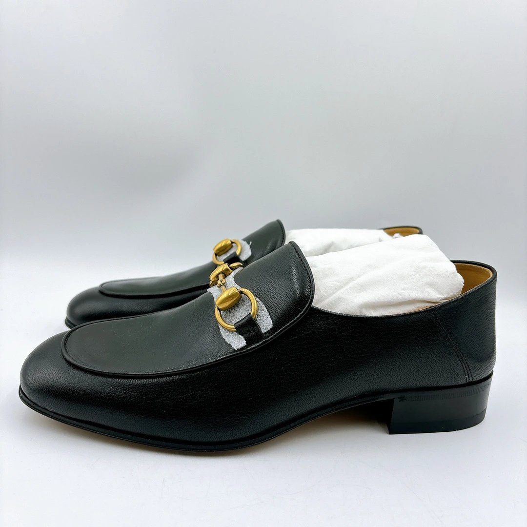 全新未使用 GUCCI/古驰 38码/马衔扣乐福鞋/BM00739