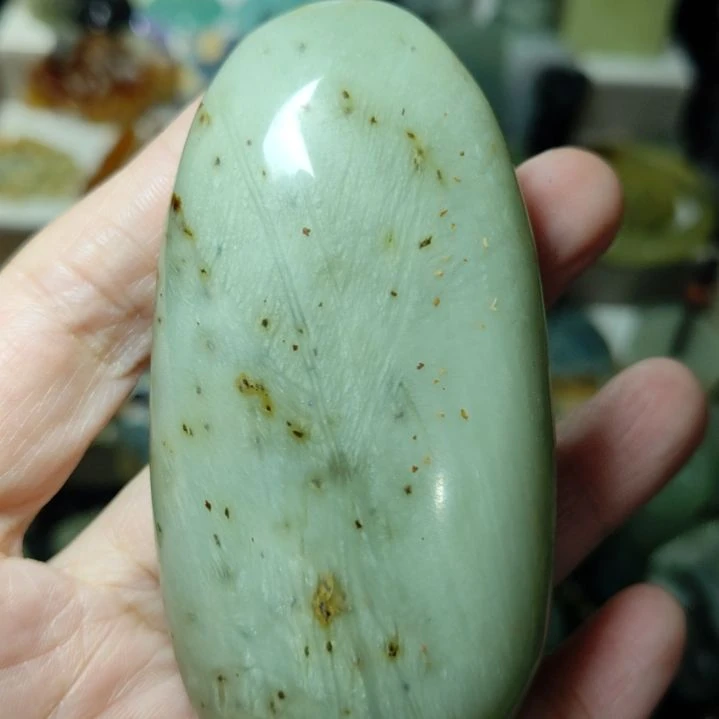 岫玉未镶嵌手把件款式