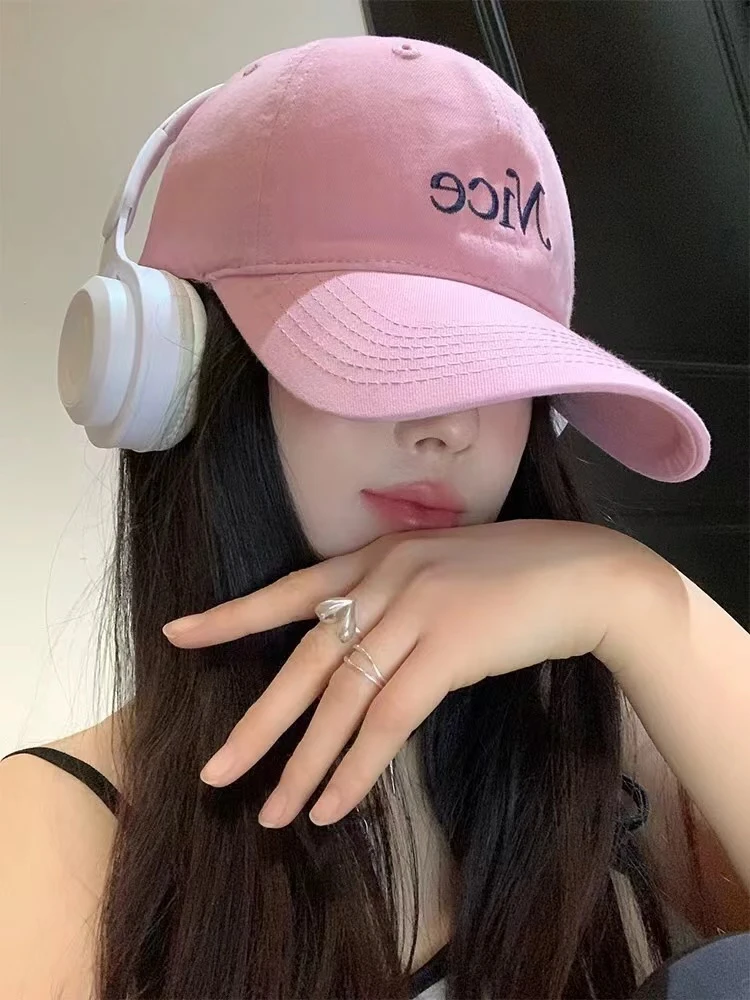 【露露专属】十三行新款（02#）韩版四季简约刺绣字母鸭舌帽
