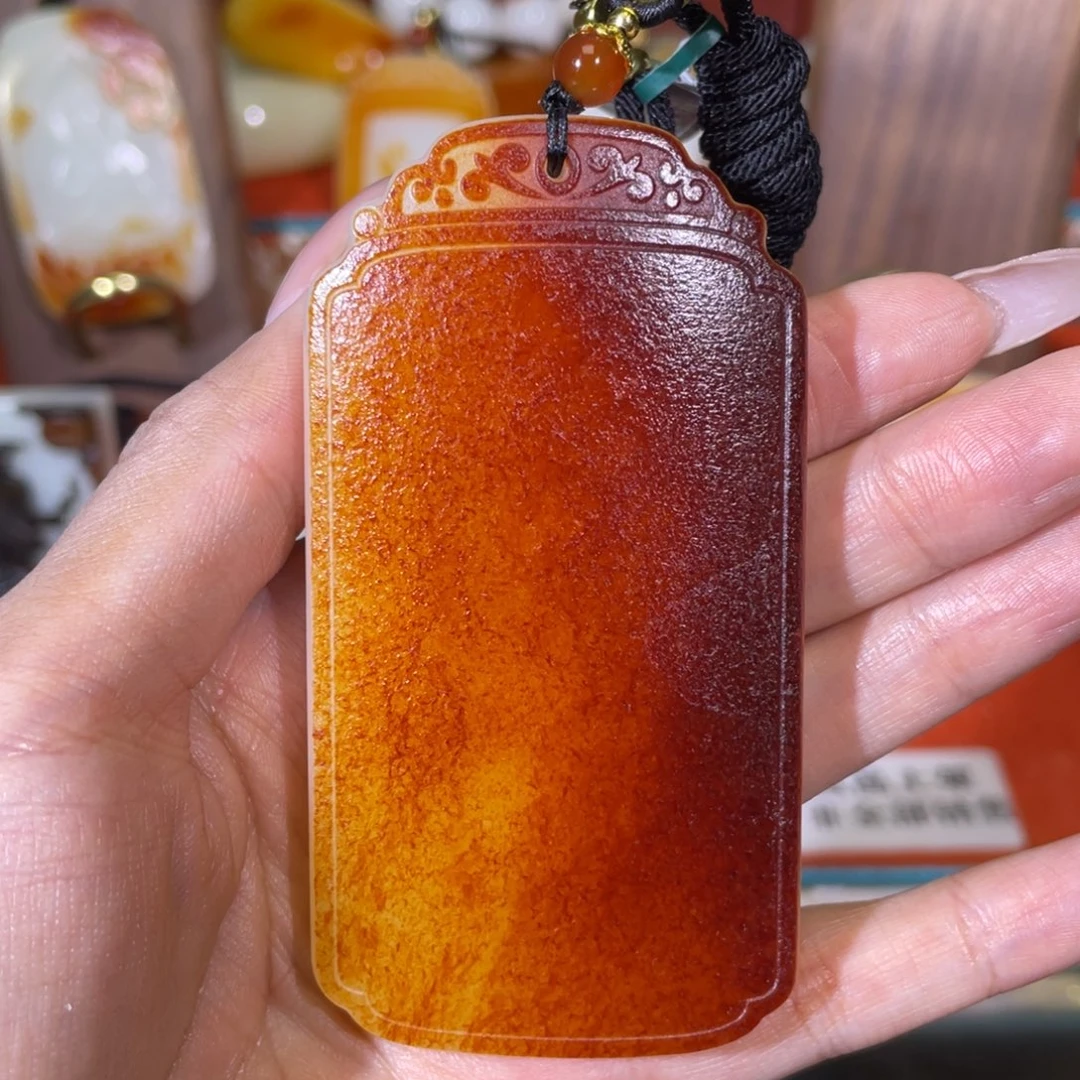 三***匠和田玉未镶嵌挂件