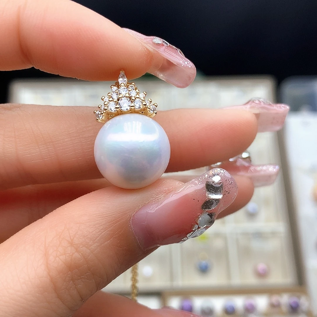 淡水珍珠颈饰合金