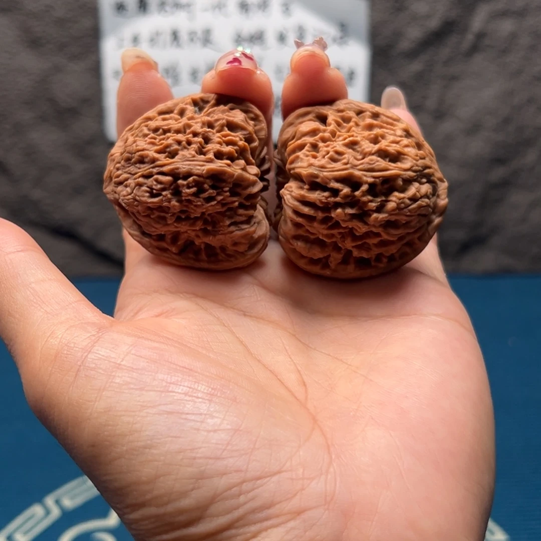 念***旧把件文玩核桃南疆41微色差