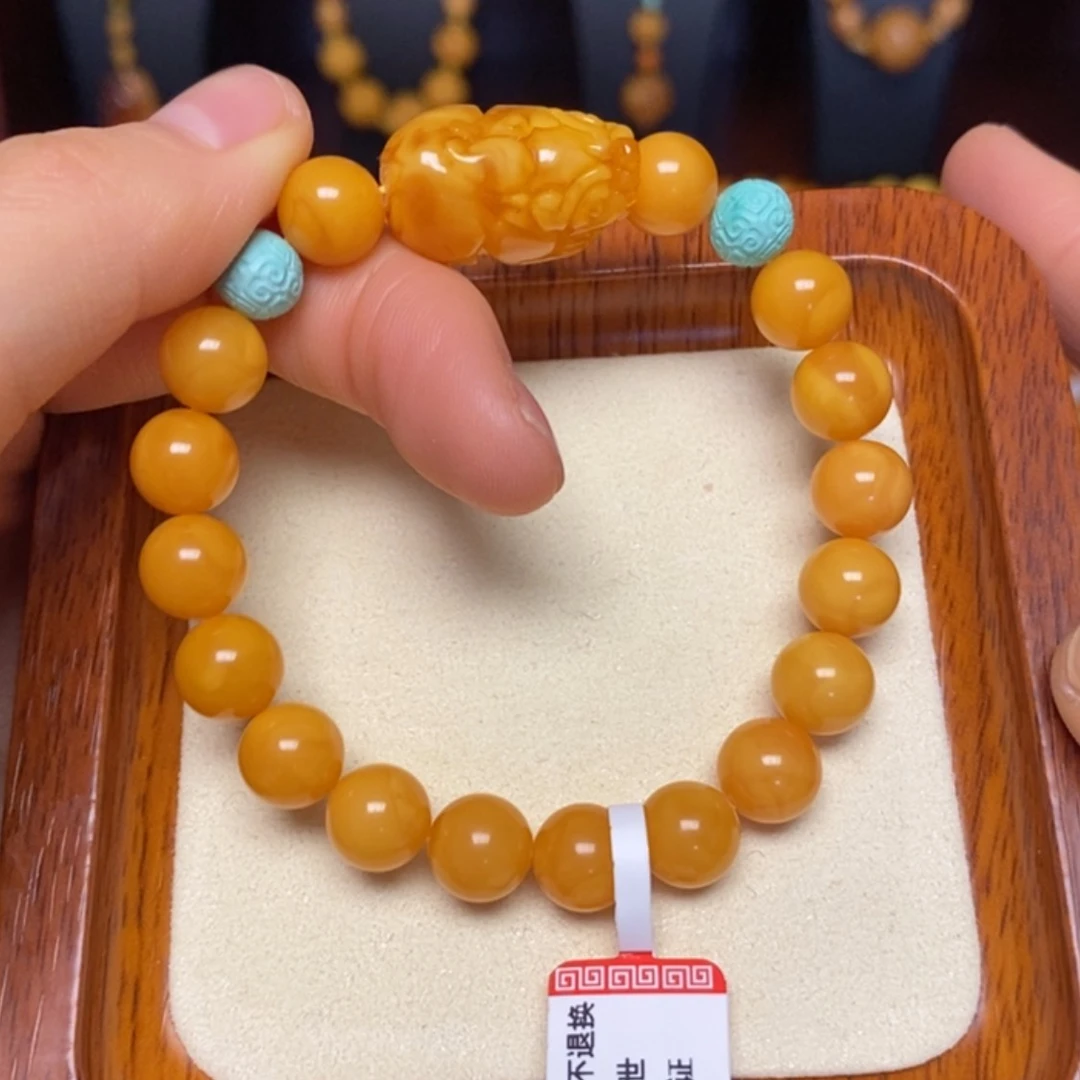 【闪购商品】蜜蜡手链未镶嵌手串