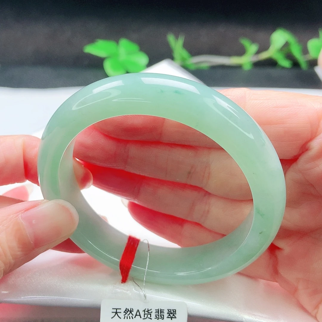 未镶嵌手镯翡翠54圈