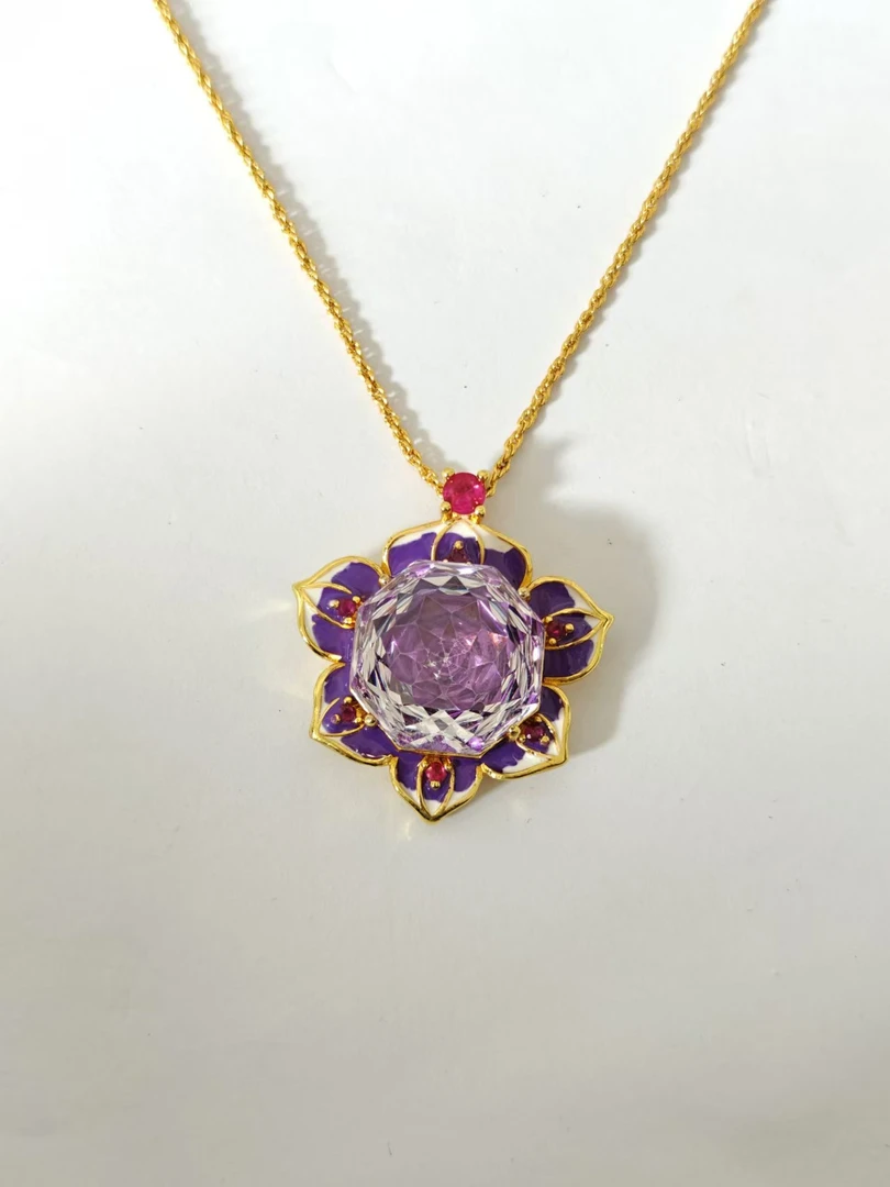 小众设计简单经典吊坠HT92925