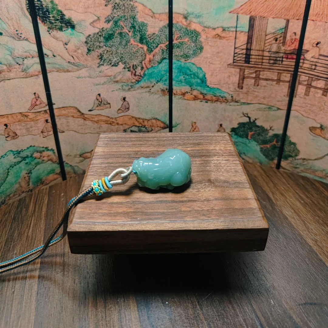 Z和田玉貔貅吊坠0072