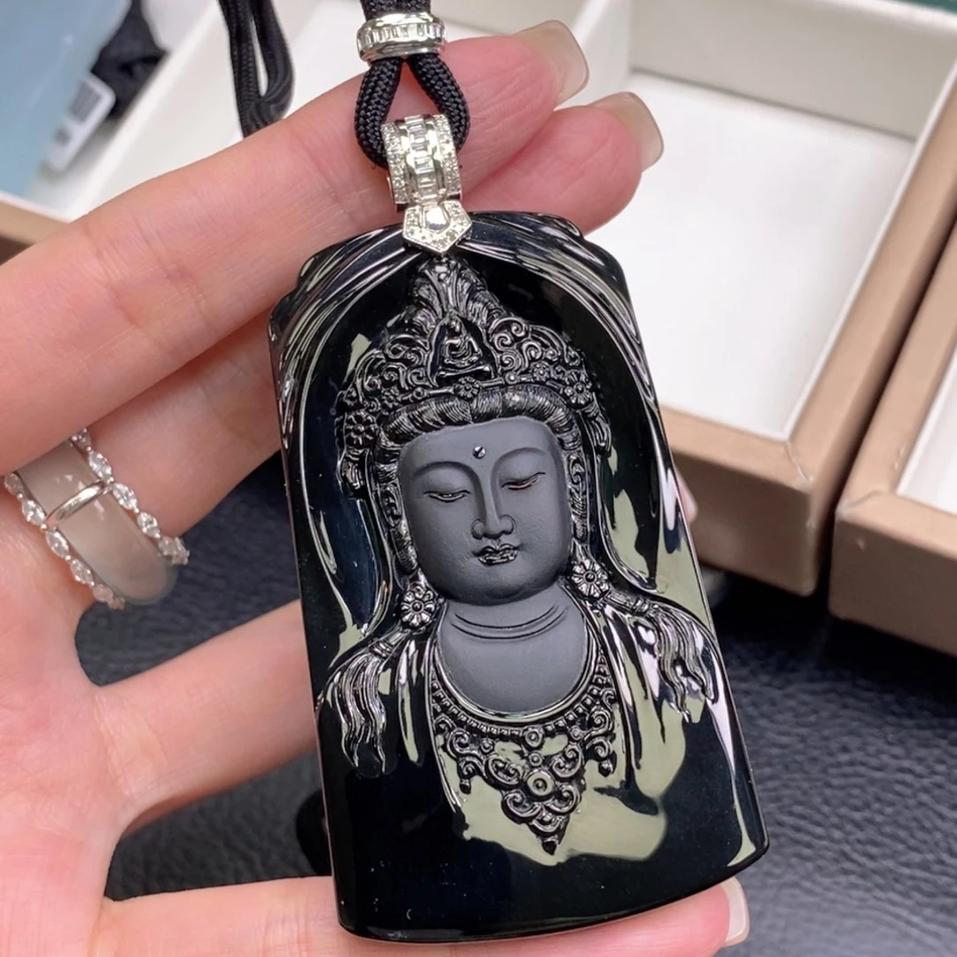 翡翠颈饰未镶嵌蓝**空翡翠