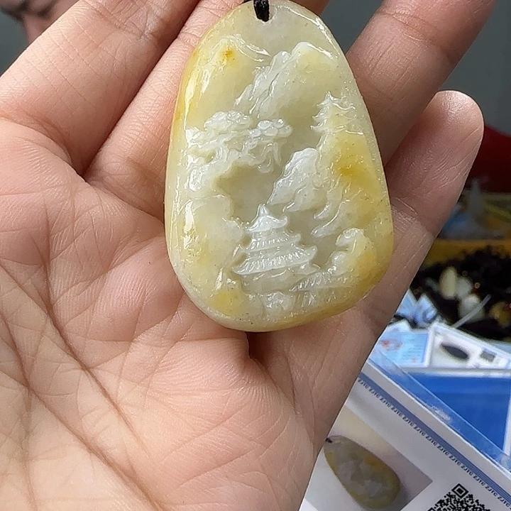 颈饰未镶嵌和田玉