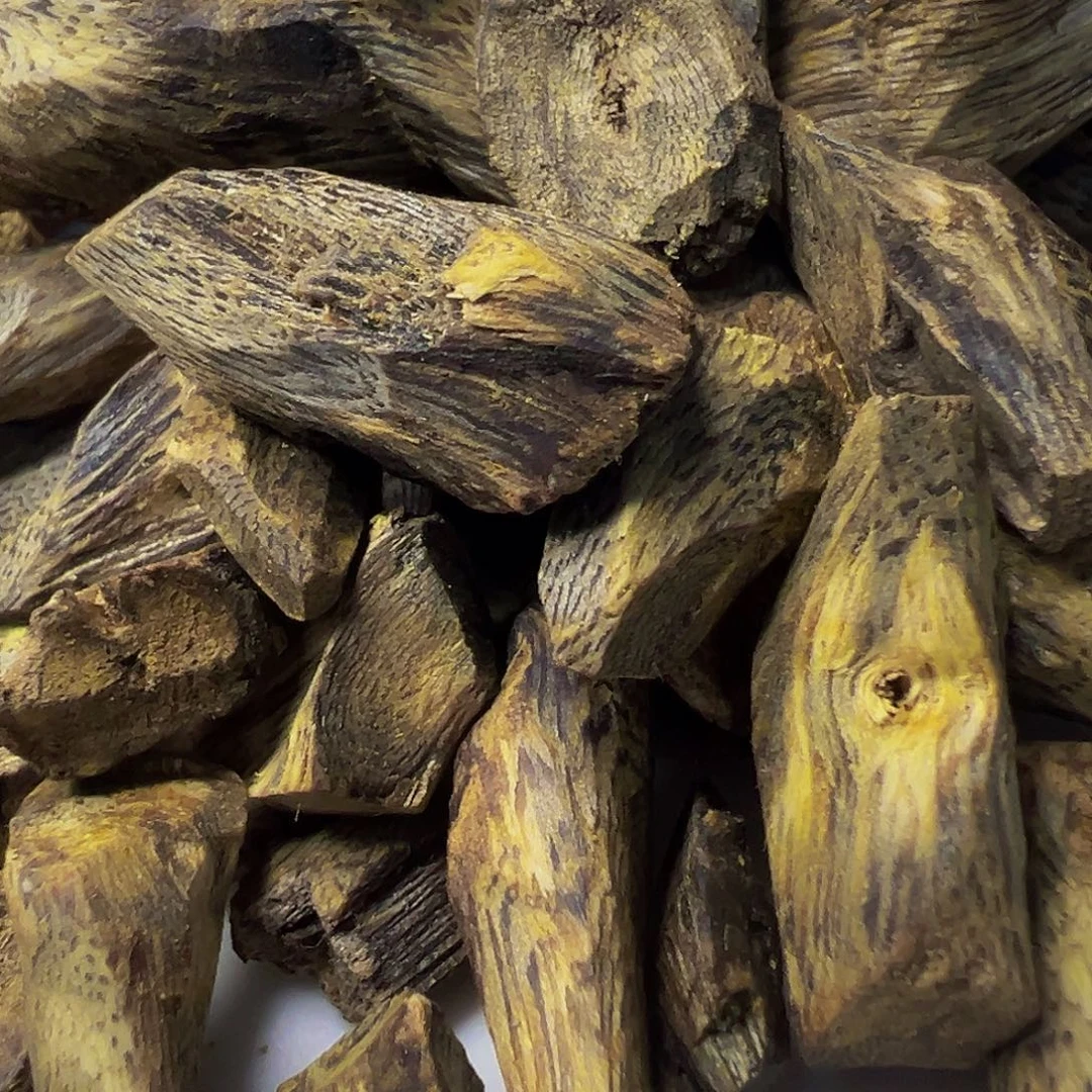 沉香沉香碎屑金沙叶高油树丁79克