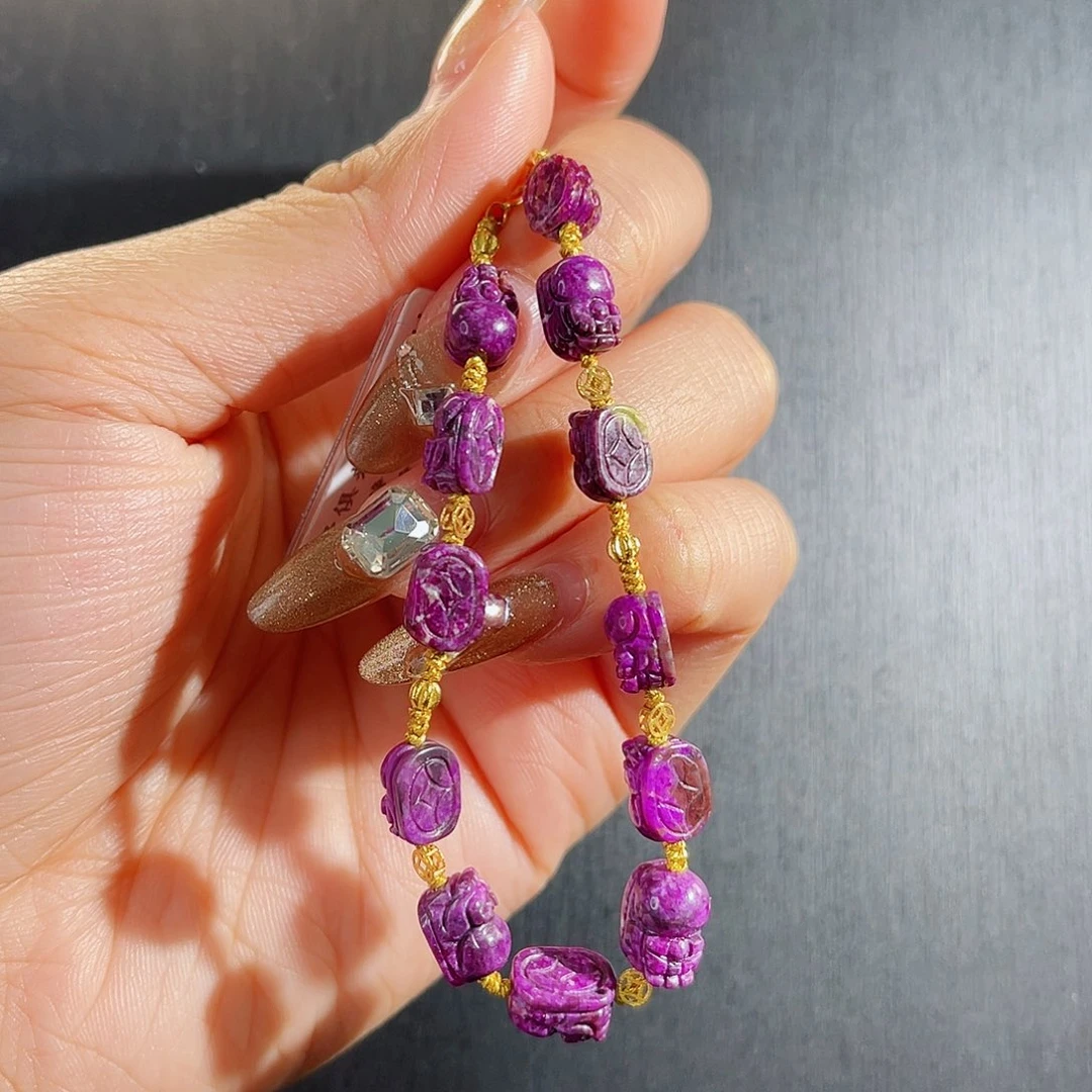 苏纪石（舒俱来）手链k金未镶嵌