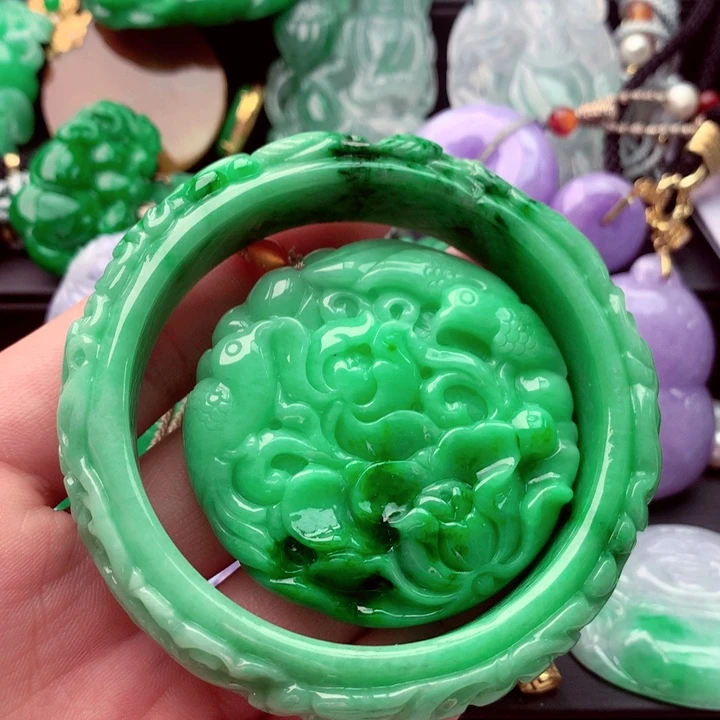 未镶嵌手镯翡翠a货