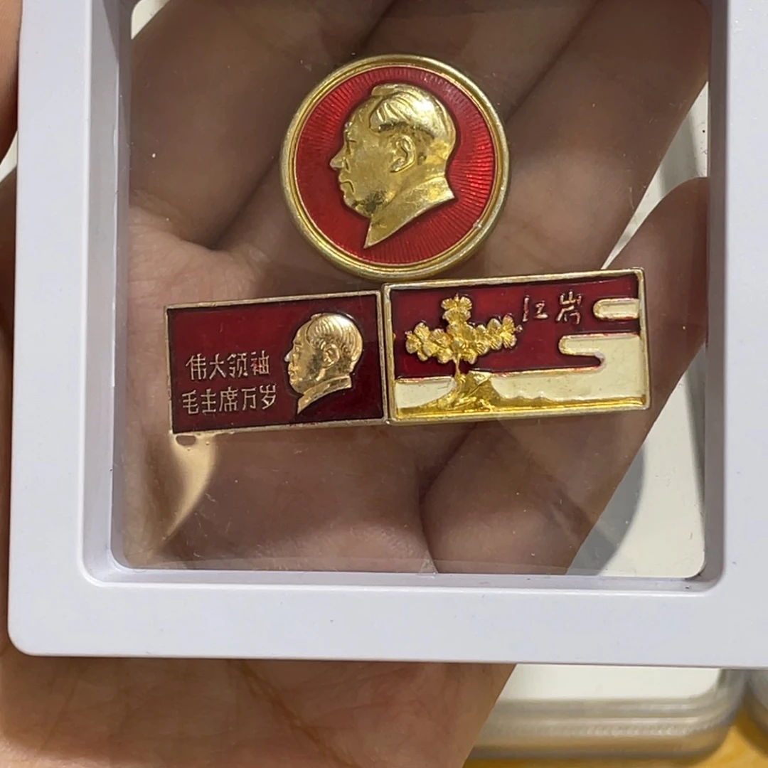 其他普通金属辉达利红色收藏纪念章