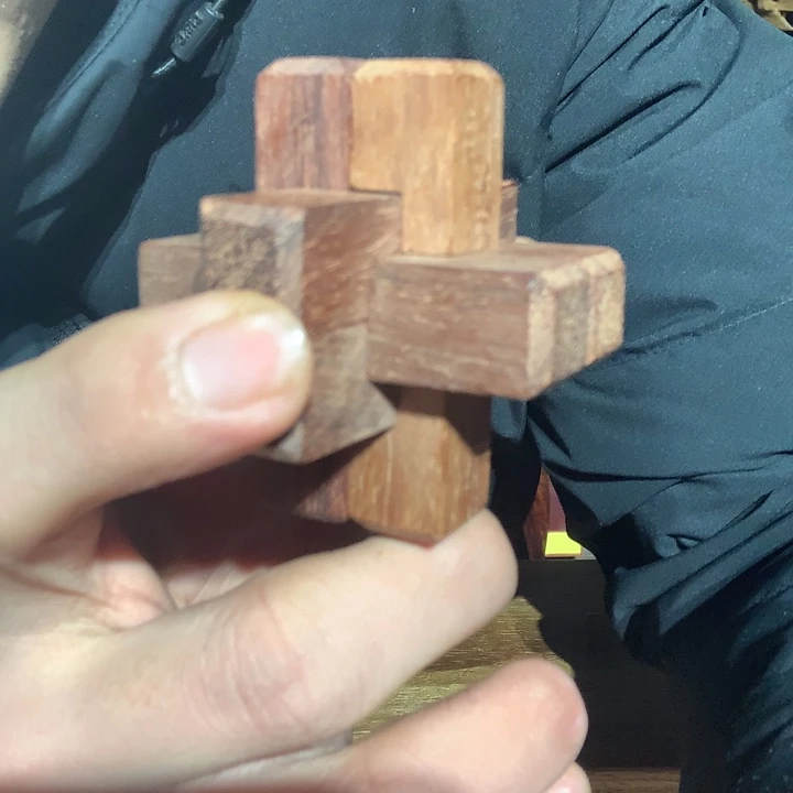 大果紫檀（缅甸花梨）鲁班锁