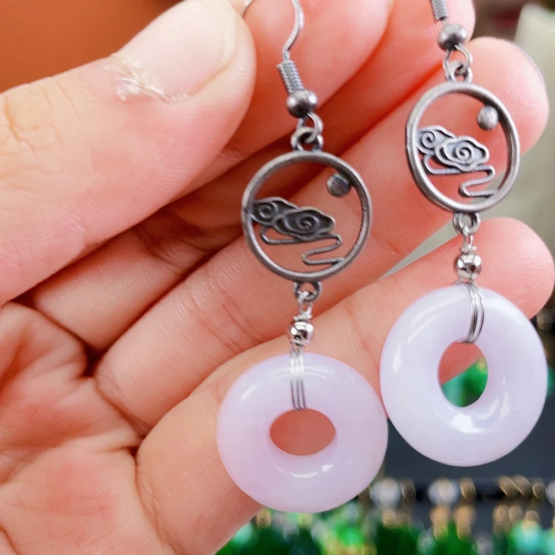 未镶嵌翡翠耳饰饰品