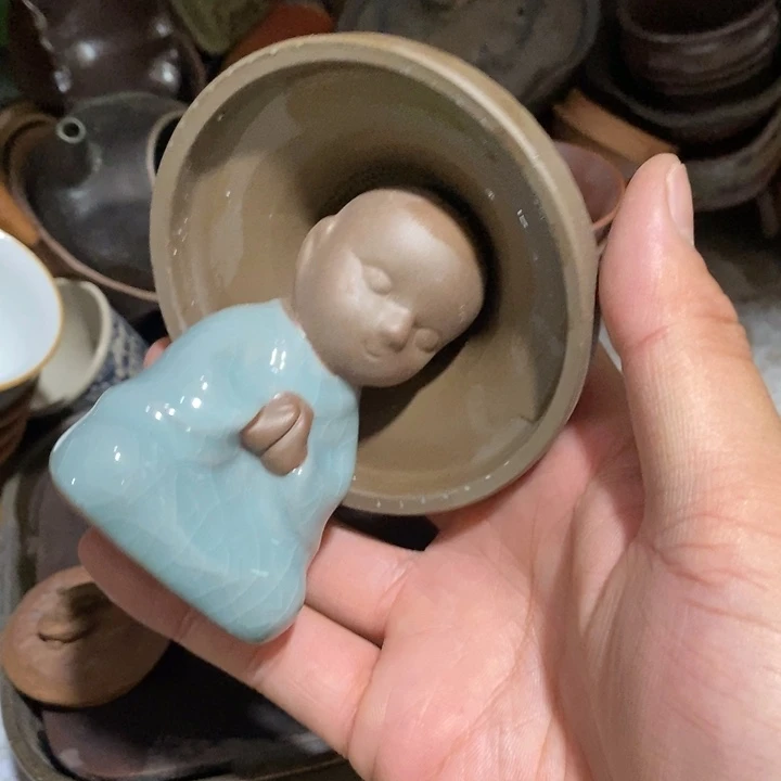 瓷片荷花的小秘密会被骂