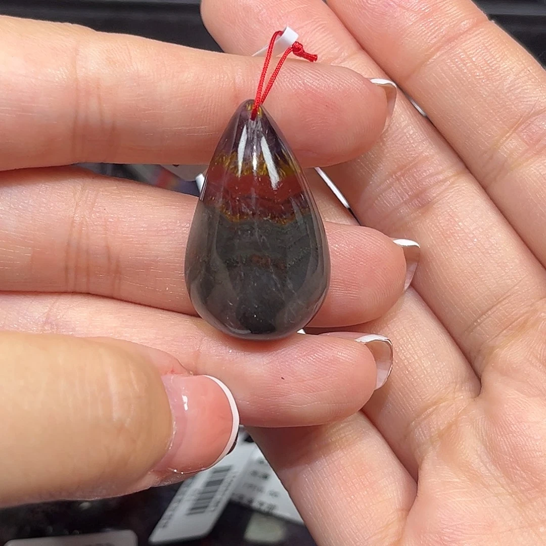 M***y未镶嵌珠宝半成品水晶极光吊坠