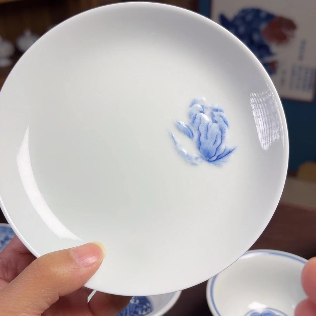 陶摆件佛手雕刻壶承