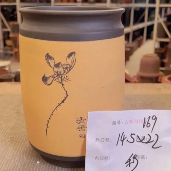 紫砂花盆紫紫砂盆