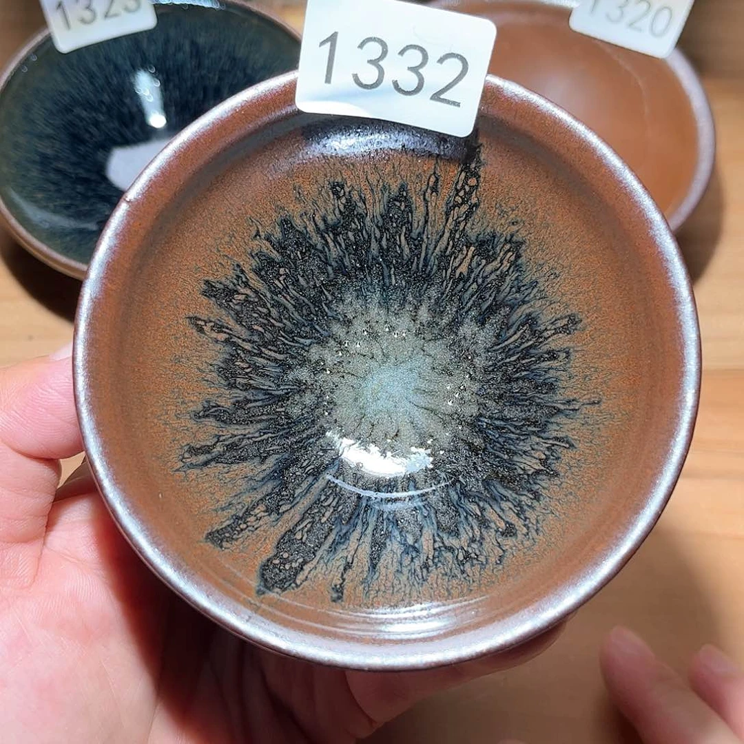 茶盏建盏柴烧主人杯1332