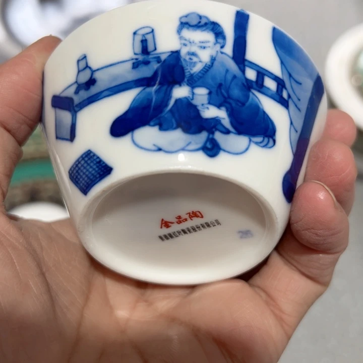 杯琴棋书画其中一个陶瓷