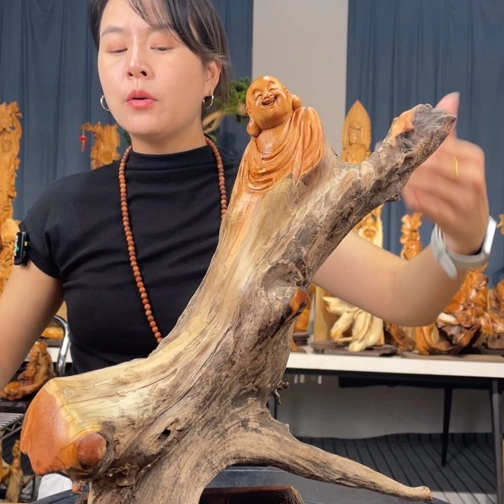 柏木（崖柏）随型摆件