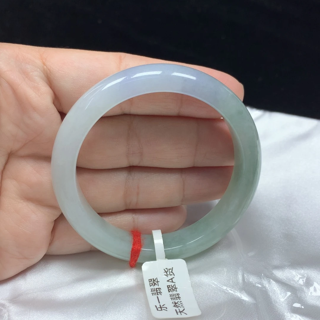 翡翠手镯未镶嵌正圈54