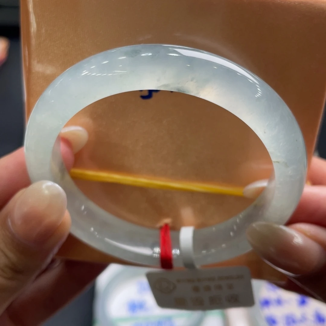 翡翠未镶嵌手镯39号