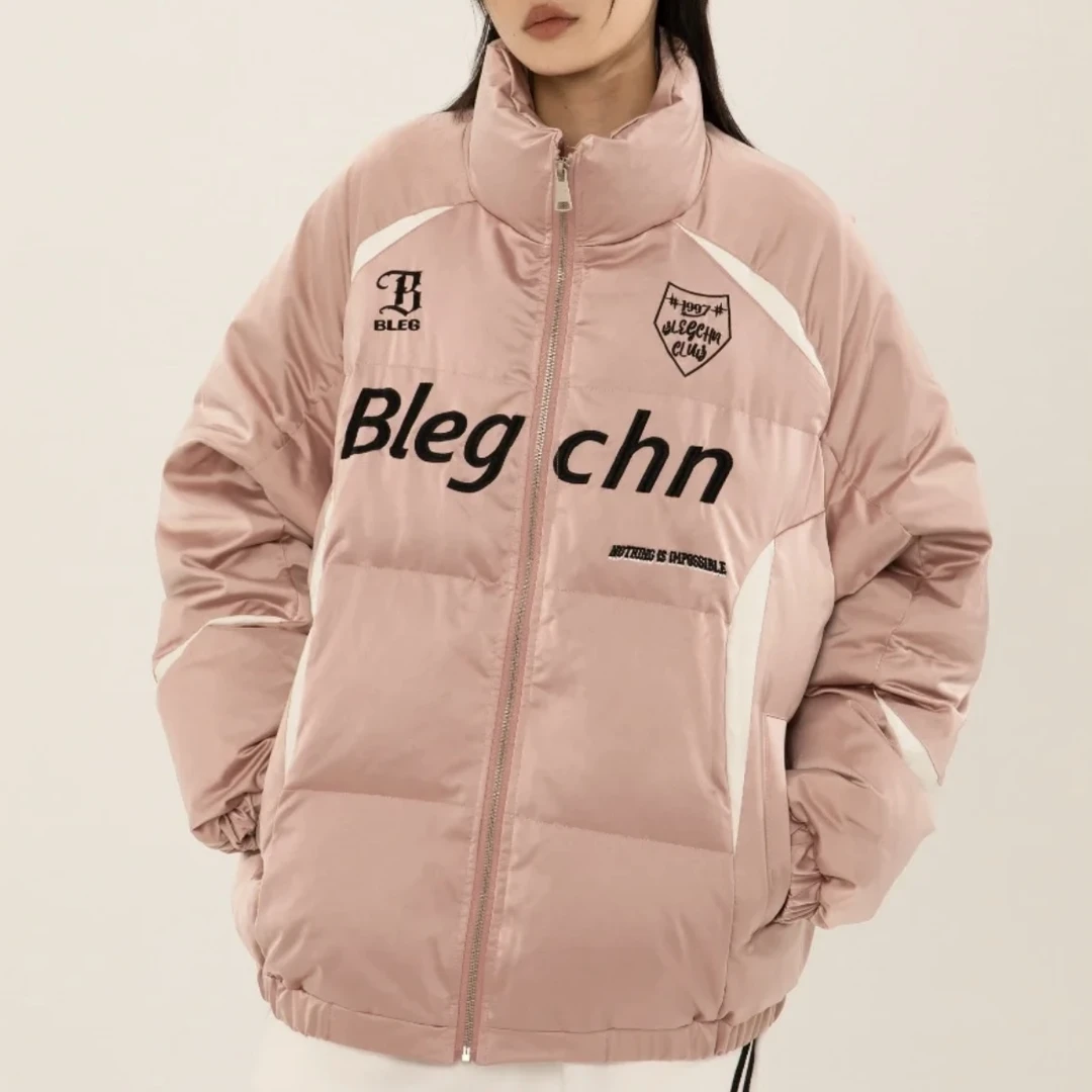 美式潮牌字母刺绣棉服-BM100