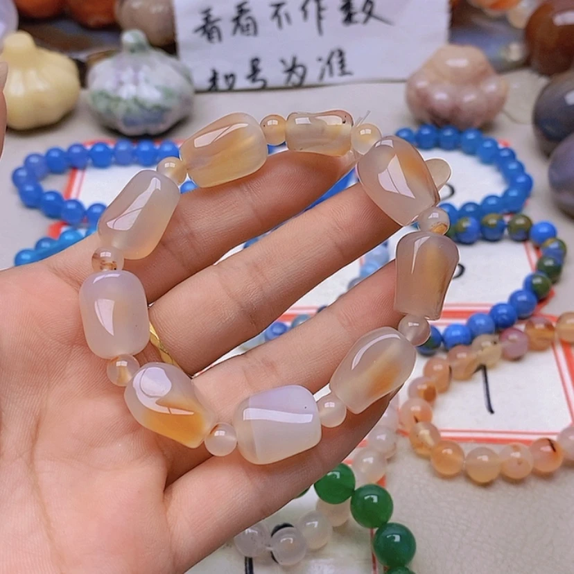 【闪购商品】未镶嵌玛瑙/玉髓珠宝半成品用****5