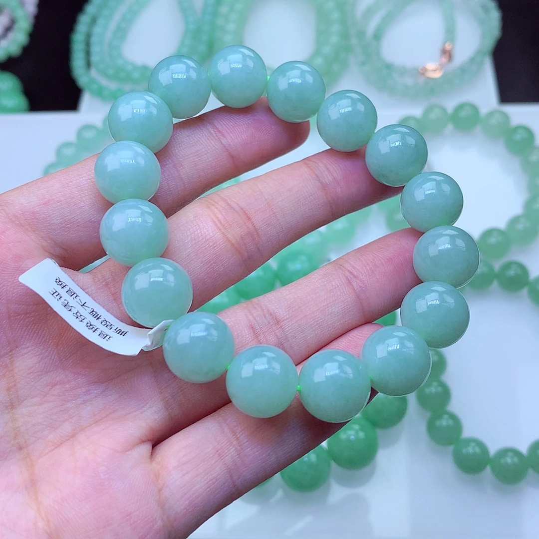 翡翠未镶嵌毛衣链