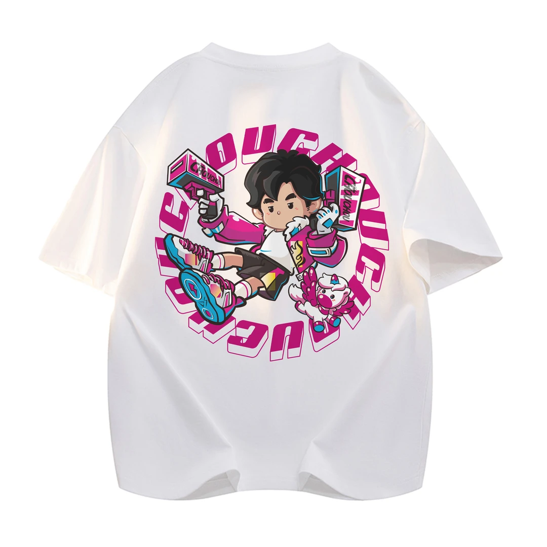 周杰伦周同学【武汉限定 爱的飞行日记】短袖夏季T时尚情侣潮流