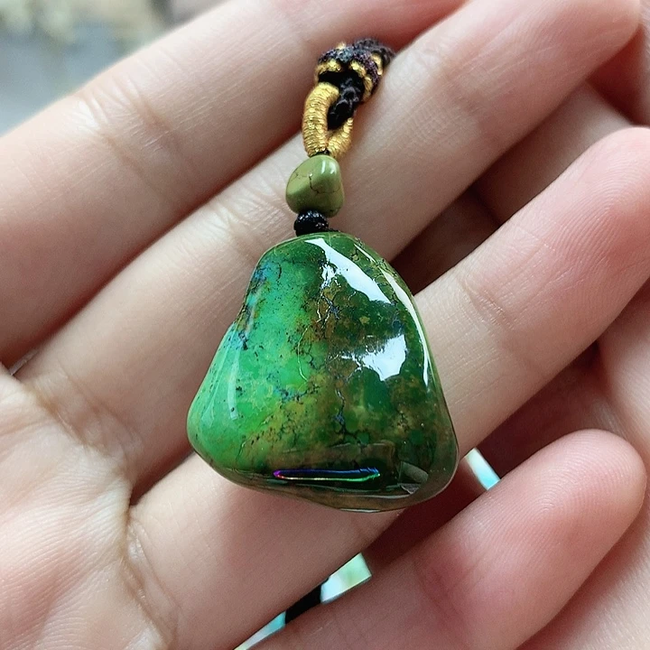 未镶嵌绿松石珠宝奇石