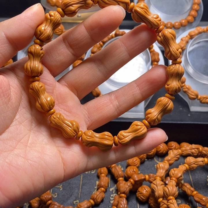 桃核手串花生手串13