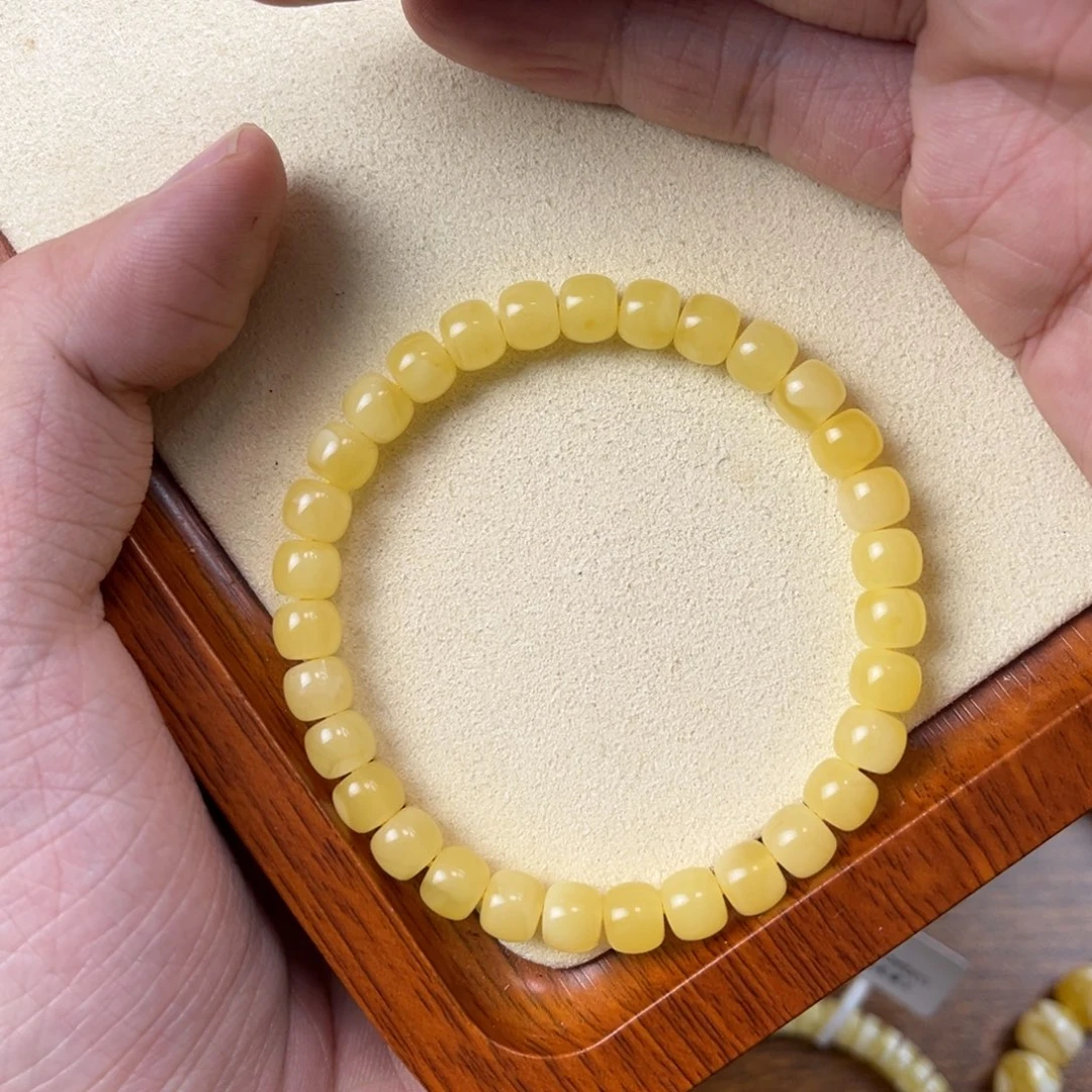 蜜蜡手串未镶嵌蜜蜡手串7mm