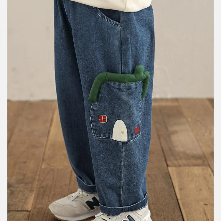 【25年春二波】男宝时尚原创设计创意贴布洋气 苹果牧场系列GC3162