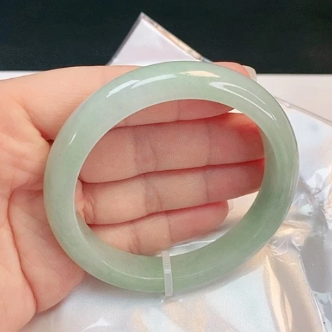 【闪购商品】翡翠手镯未镶嵌正圈59.8