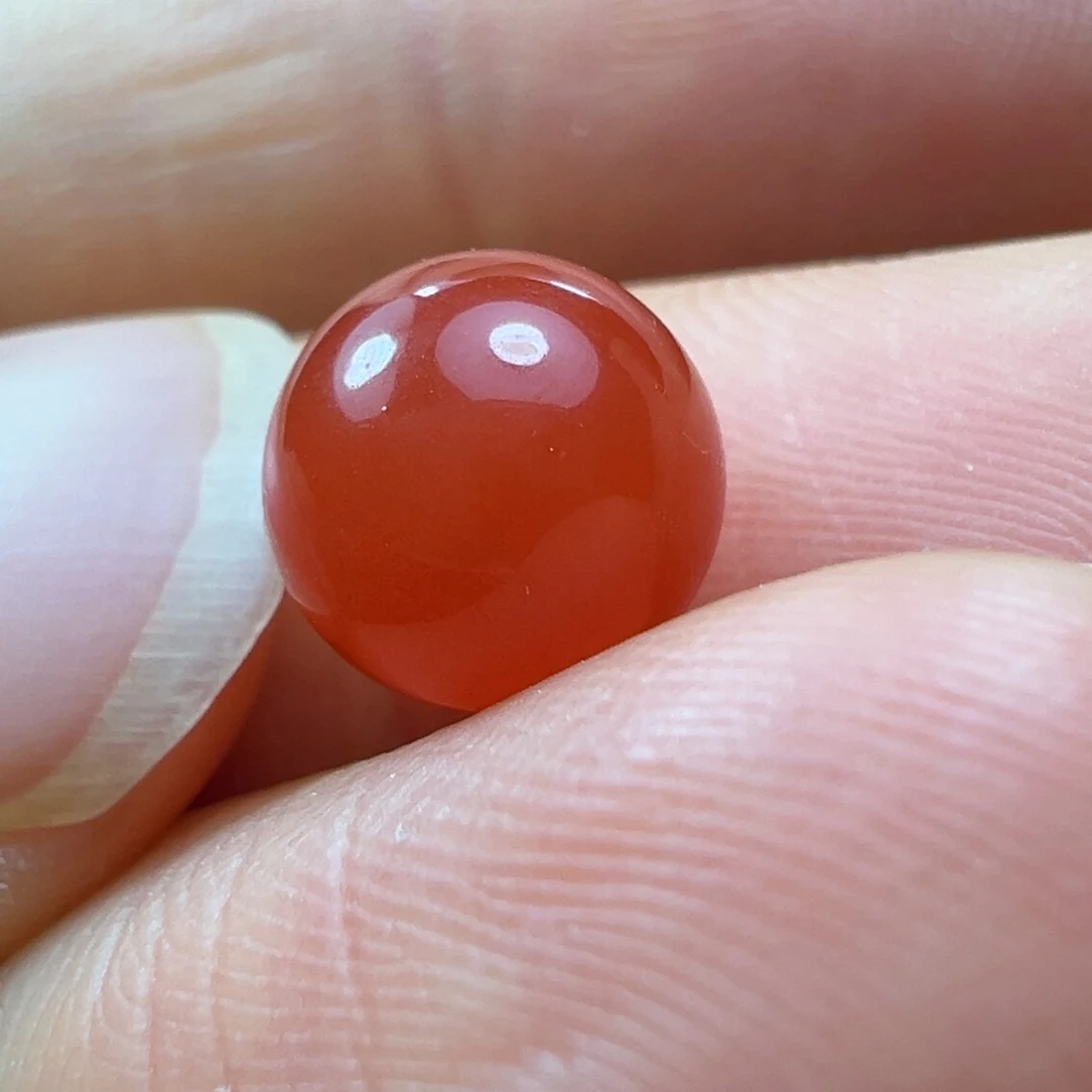 南红玛瑙珠子未镶嵌平**气