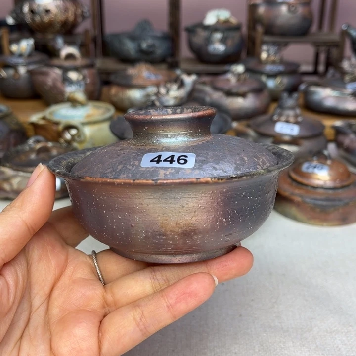 壶裸柴烧陶瓷茶具