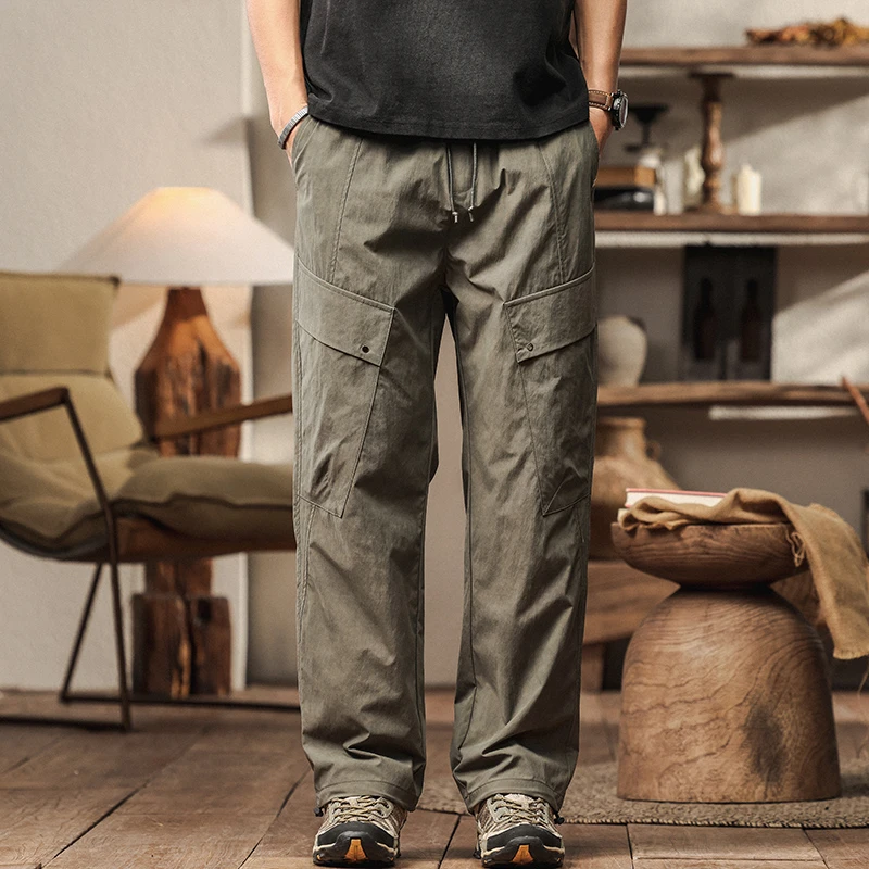 大码男装K737夏季新款宽松速干休闲裤110斤-280斤可穿